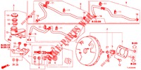 REM HOOFDCILINDER/HOOFDSPANNING (LH) voor Honda ACCORD TOURER 2.0 ELEGANCE 5 deuren 5-traps automatische versnellingsbak 2013