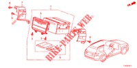 AUDIO UNIT (NAVIGATION) voor Honda ACCORD TOURER 2.0 ELEGANCE PACK 5 deuren 6-versnellings handgeschakelde versnellingsbak 2013