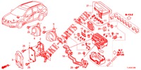BEDIENINGSEENNEID (COMPARTIMENT MOTEUR) (1) voor Honda ACCORD TOURER 2.0 ELEGANCE PACK 5 deuren 6-versnellings handgeschakelde versnellingsbak 2013
