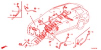 BEDRADINGSBUNDEL (1) (LH) voor Honda ACCORD TOURER 2.0 ELEGANCE PACK 5 deuren 6-versnellings handgeschakelde versnellingsbak 2013