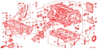 CILINDERBLOK/OLIEPAN (2.0L) voor Honda ACCORD TOURER 2.0 ELEGANCE PACK 5 deuren 6-versnellings handgeschakelde versnellingsbak 2013