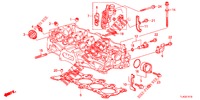 SPOEL KLEP/ OLIEDRUKSENSOR (2.0L) voor Honda ACCORD TOURER 2.0 ELEGANCE PACK 5 deuren 6-versnellings handgeschakelde versnellingsbak 2013