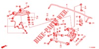 ACHTER KNOKKEL  voor Honda ACCORD DIESEL 2.2 COMFORT 4 deuren 6-versnellings handgeschakelde versnellingsbak 2012