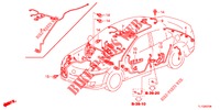 BEDRADINGSBUNDEL (3) (LH) voor Honda ACCORD DIESEL 2.2 COMFORT 4 deuren 6-versnellings handgeschakelde versnellingsbak 2012