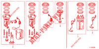 BRANDSTOFTANK KLEINE ONDERDELEN  voor Honda ACCORD DIESEL 2.2 COMFORT 4 deuren 6-versnellings handgeschakelde versnellingsbak 2012