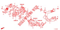 EGR KLEP (DIESEL) voor Honda ACCORD DIESEL 2.2 COMFORT 4 deuren 6-versnellings handgeschakelde versnellingsbak 2012
