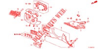 INSTRUMENTEN AFWERKING (COTE DE CONDUCTEUR) (LH) voor Honda ACCORD DIESEL 2.2 COMFORT 4 deuren 6-versnellings handgeschakelde versnellingsbak 2012