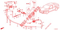 KOPLAMP SPROEIERWISSER(S)  voor Honda ACCORD DIESEL 2.2 COMFORT 4 deuren 6-versnellings handgeschakelde versnellingsbak 2012