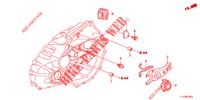 KOPPELING TERUGKEER (DIESEL) voor Honda ACCORD DIESEL 2.2 COMFORT 4 deuren 6-versnellings handgeschakelde versnellingsbak 2012