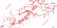 PARKEERREM (LH) voor Honda ACCORD DIESEL 2.2 COMFORT 4 deuren 6-versnellings handgeschakelde versnellingsbak 2012