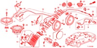 RADIO ANTENNE/LUIDSPREKER (LH) voor Honda ACCORD DIESEL 2.2 COMFORT 4 deuren 6-versnellings handgeschakelde versnellingsbak 2012