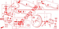 REM HOOFDCILINDER/HOOFDSPANNING (LH) voor Honda ACCORD DIESEL 2.2 COMFORT 4 deuren 6-versnellings handgeschakelde versnellingsbak 2012