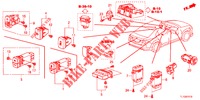 SCHAKELAAR (LH) voor Honda ACCORD DIESEL 2.2 COMFORT 4 deuren 6-versnellings handgeschakelde versnellingsbak 2012