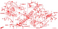 WATERSLANG/VERWARMING KANAAL (DIESEL) voor Honda ACCORD DIESEL 2.2 COMFORT 4 deuren 6-versnellings handgeschakelde versnellingsbak 2012