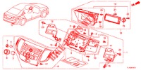 AUDIO UNIT  voor Honda ACCORD DIESEL 2.2 COMFORT 4 deuren 5-traps automatische versnellingsbak 2012