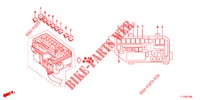 BEDIENINGSEENNEID (COMPARTIMENT MOTEUR) (2) voor Honda ACCORD DIESEL 2.2 COMFORT 4 deuren 5-traps automatische versnellingsbak 2012