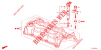 BRANDSTOF INSPUIT (DIESEL) voor Honda ACCORD DIESEL 2.2 COMFORT 4 deuren 5-traps automatische versnellingsbak 2012