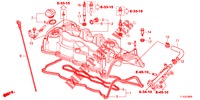 CILINDERKOP AFDEKKING (DIESEL) voor Honda ACCORD DIESEL 2.2 COMFORT 4 deuren 5-traps automatische versnellingsbak 2012