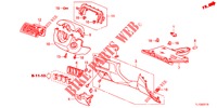 INSTRUMENTEN AFWERKING (COTE DE CONDUCTEUR) (LH) voor Honda ACCORD DIESEL 2.2 COMFORT 4 deuren 5-traps automatische versnellingsbak 2012