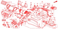 INSTRUMENTEN AFWERKING (COTE DE PASSAGER) (LH) voor Honda ACCORD DIESEL 2.2 COMFORT 4 deuren 5-traps automatische versnellingsbak 2012