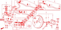 REM HOOFDCILINDER/HOOFDSPANNING (LH) voor Honda ACCORD DIESEL 2.2 COMFORT 4 deuren 5-traps automatische versnellingsbak 2012