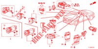 SCHAKELAAR (LH) voor Honda ACCORD DIESEL 2.2 COMFORT 4 deuren 5-traps automatische versnellingsbak 2012