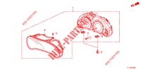 SNELHEIDSMETER  voor Honda ACCORD DIESEL 2.2 COMFORT 4 deuren 5-traps automatische versnellingsbak 2012