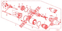 STARTMOTOR (DENSO) (DIESEL) (AT) voor Honda ACCORD DIESEL 2.2 COMFORT 4 deuren 5-traps automatische versnellingsbak 2012