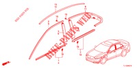 VOOR GRILLE/GIETWERK  voor Honda ACCORD DIESEL 2.2 COMFORT 4 deuren 5-traps automatische versnellingsbak 2012