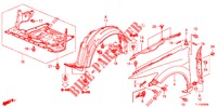 VOOR KAPPEN  voor Honda ACCORD DIESEL 2.2 COMFORT 4 deuren 5-traps automatische versnellingsbak 2012