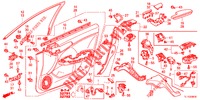 VOOR PORTIER VOERING (LH) voor Honda ACCORD DIESEL 2.2 COMFORT 4 deuren 5-traps automatische versnellingsbak 2012