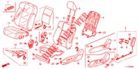 VOOR ZITTING/VEILIGHEIDSRIEMEN (G.) (LH) voor Honda ACCORD DIESEL 2.2 COMFORT 4 deuren 5-traps automatische versnellingsbak 2012