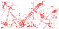 VOOR ZITTING/VEILIGHEIDSRIEMEN  voor Honda ACCORD DIESEL 2.2 COMFORT 4 deuren 5-traps automatische versnellingsbak 2012