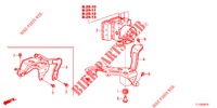 VSA MODULATOR(RH)('00 )  voor Honda ACCORD DIESEL 2.2 COMFORT 4 deuren 5-traps automatische versnellingsbak 2012
