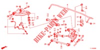 ACHTER KNOKKEL  voor Honda ACCORD DIESEL 2.2 ELEGANCE 4 deuren 6-versnellings handgeschakelde versnellingsbak 2012