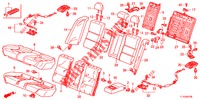 ACHTER ZITTING/VEILIGHEIDSGORDEL(2DE)  voor Honda ACCORD DIESEL 2.2 ELEGANCE 4 deuren 6-versnellings handgeschakelde versnellingsbak 2012