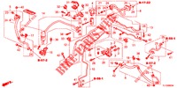 AIRCONDITIONER (FLEXIBLES/TUYAUX) (DIESEL) (LH) voor Honda ACCORD DIESEL 2.2 ELEGANCE 4 deuren 6-versnellings handgeschakelde versnellingsbak 2012
