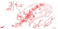 BEDRADINGSBUNDEL (1) (LH) voor Honda ACCORD DIESEL 2.2 ELEGANCE 4 deuren 6-versnellings handgeschakelde versnellingsbak 2012