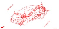 BEDRADINGSBUNDEL (2) (LH) voor Honda ACCORD DIESEL 2.2 ELEGANCE 4 deuren 6-versnellings handgeschakelde versnellingsbak 2012
