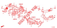 EGR KLEP (DIESEL) voor Honda ACCORD DIESEL 2.2 ELEGANCE 4 deuren 6-versnellings handgeschakelde versnellingsbak 2012