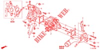 KOLKREGELKLEP (DIESEL) voor Honda ACCORD DIESEL 2.2 ELEGANCE 4 deuren 6-versnellings handgeschakelde versnellingsbak 2012