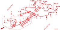 PARKEERREM (LH) voor Honda ACCORD DIESEL 2.2 ELEGANCE 4 deuren 6-versnellings handgeschakelde versnellingsbak 2012