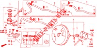 REM HOOFDCILINDER/HOOFDSPANNING (LH) voor Honda ACCORD DIESEL 2.2 ELEGANCE 4 deuren 6-versnellings handgeschakelde versnellingsbak 2012