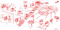 SCHAKELAAR (LH) voor Honda ACCORD DIESEL 2.2 ELEGANCE 4 deuren 6-versnellings handgeschakelde versnellingsbak 2012