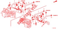 WATERSLANG/VERWARMING KANAAL (DIESEL) voor Honda ACCORD DIESEL 2.2 ELEGANCE 4 deuren 6-versnellings handgeschakelde versnellingsbak 2012