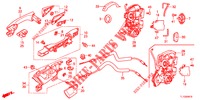 ACHTER PORTIER SLOTEN/BUITEN HENDEL  voor Honda ACCORD DIESEL 2.2 ELEGANCE PACK 4 deuren 6-versnellings handgeschakelde versnellingsbak 2012