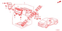 AUDIO UNIT (NAVIGATION) voor Honda ACCORD DIESEL 2.2 ELEGANCE PACK 4 deuren 6-versnellings handgeschakelde versnellingsbak 2012