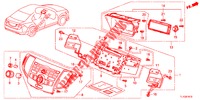 AUDIO UNIT  voor Honda ACCORD DIESEL 2.2 ELEGANCE PACK 4 deuren 6-versnellings handgeschakelde versnellingsbak 2012