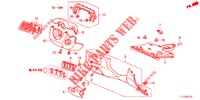 INSTRUMENTEN AFWERKING (COTE DE CONDUCTEUR) (LH) voor Honda ACCORD DIESEL 2.2 ELEGANCE PACK 4 deuren 6-versnellings handgeschakelde versnellingsbak 2012