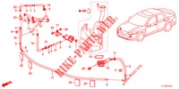 KOPLAMP SPROEIERWISSER(S)  voor Honda ACCORD DIESEL 2.2 ELEGANCE PACK 4 deuren 6-versnellings handgeschakelde versnellingsbak 2012